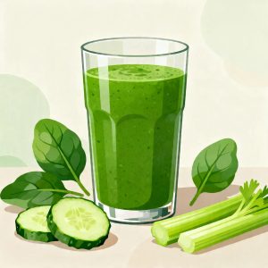 Zeleninové smoothie pre energiu